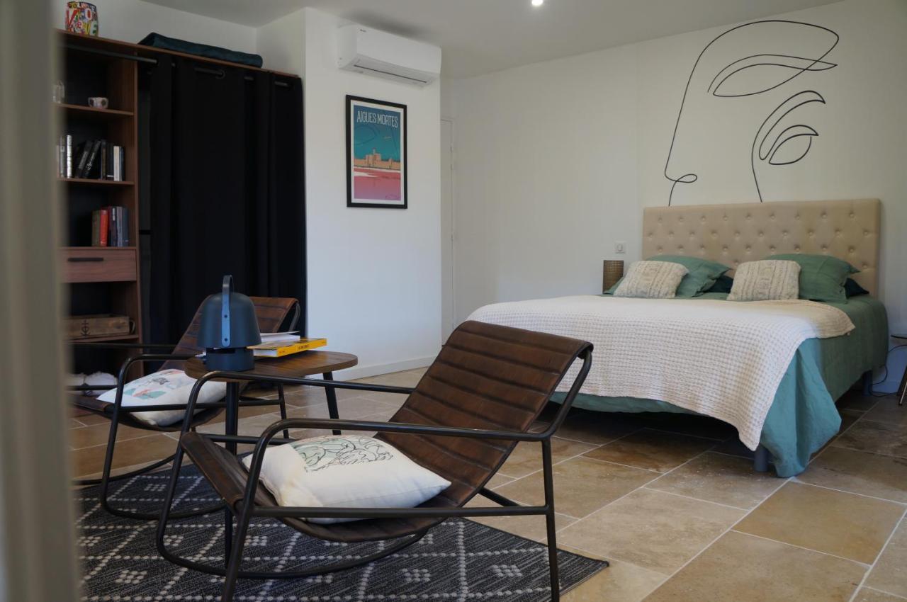 La Suite Du Mas Lauseta - Clim Et Park Aigues-Mortes Extérieur photo